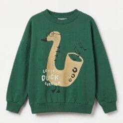 lotiekids Sweatshirt Duck Session Green