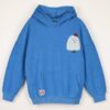 lotiekids Hooded Sweatshirt small Good Monster Cobalt Blue