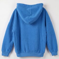 lotiekids Hooded Sweatshirt small Good Monster Cobalt Blue - Afbeelding 3
