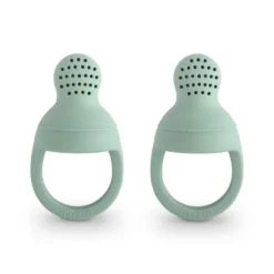 Mushie Fresh Food Feeder Cambridge Blue