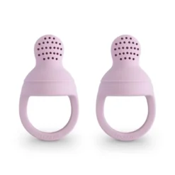 Mushie Fresh Food Feeder Soft Lilac