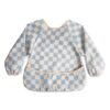 Mushie slab met mouwen Blue Check