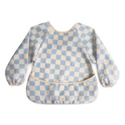 Mushie slab met mouwen Blue Check
