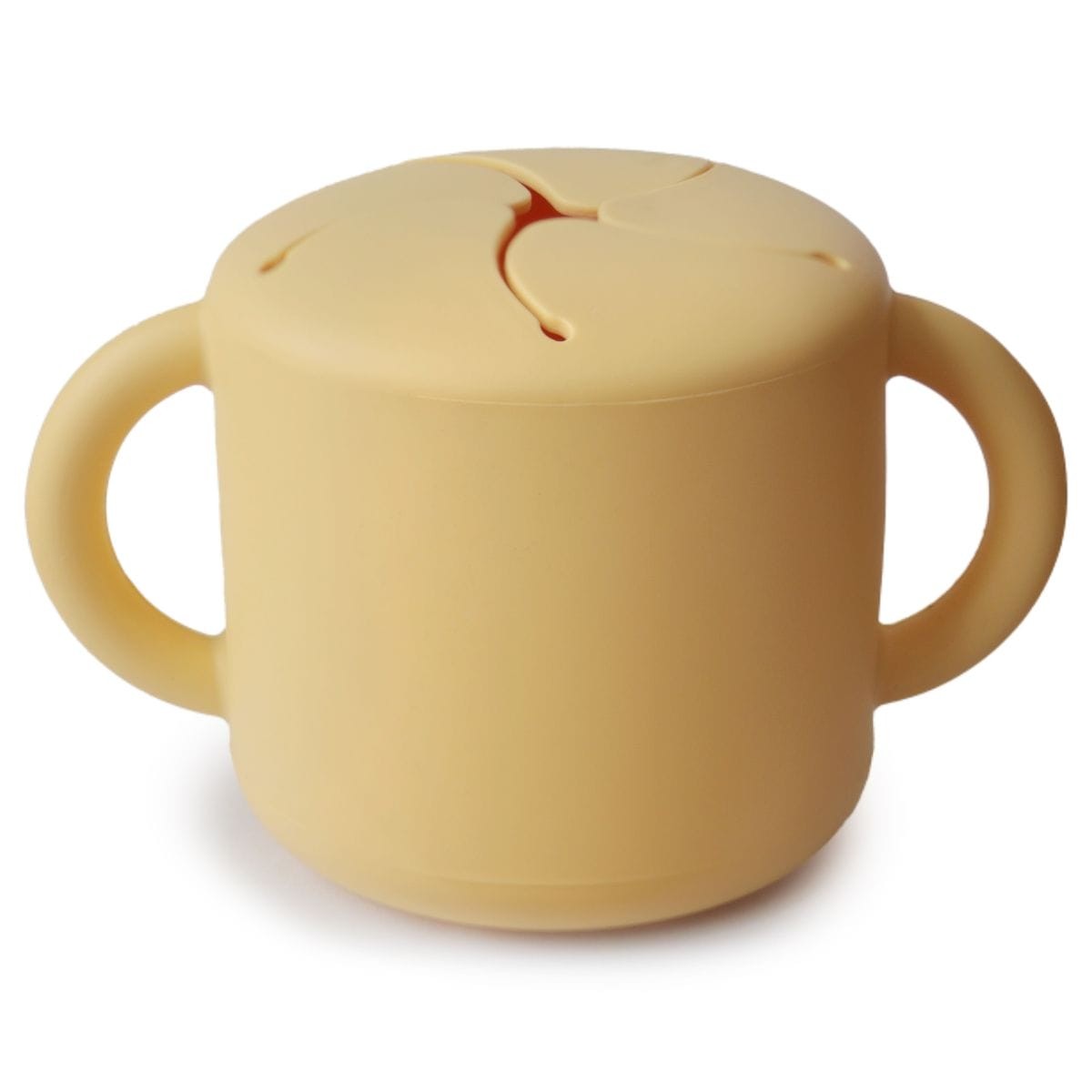 Mushie Snack cup Pale Daffodil