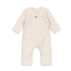 Konges Slojd Newborn Onesie Blue Dot