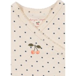 Alternative view of Konges Slojd Newborn Onesie Blue Dot