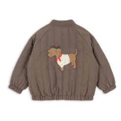 Alternative view of Konges Slojd Terry Juno Bomber Jacket Walnut