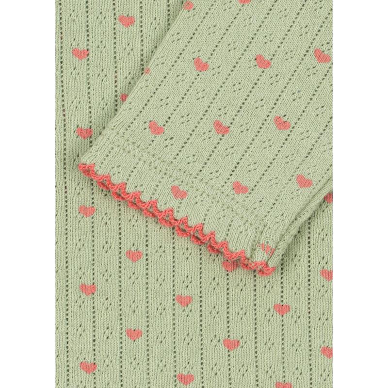Konges Slojd Newborn Onesie Coeur Lint - Afbeelding 3