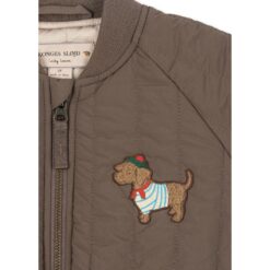 Konges Slojd Terry Juno Bomber Jacket Walnut - Afbeelding 4