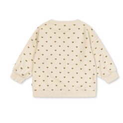 Konges Slojd Mitty Sweatshirt Oyster Coeur - Afbeelding 4