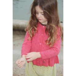 Konges Slojd Posie Cardigan Winterberry - Afbeelding 4
