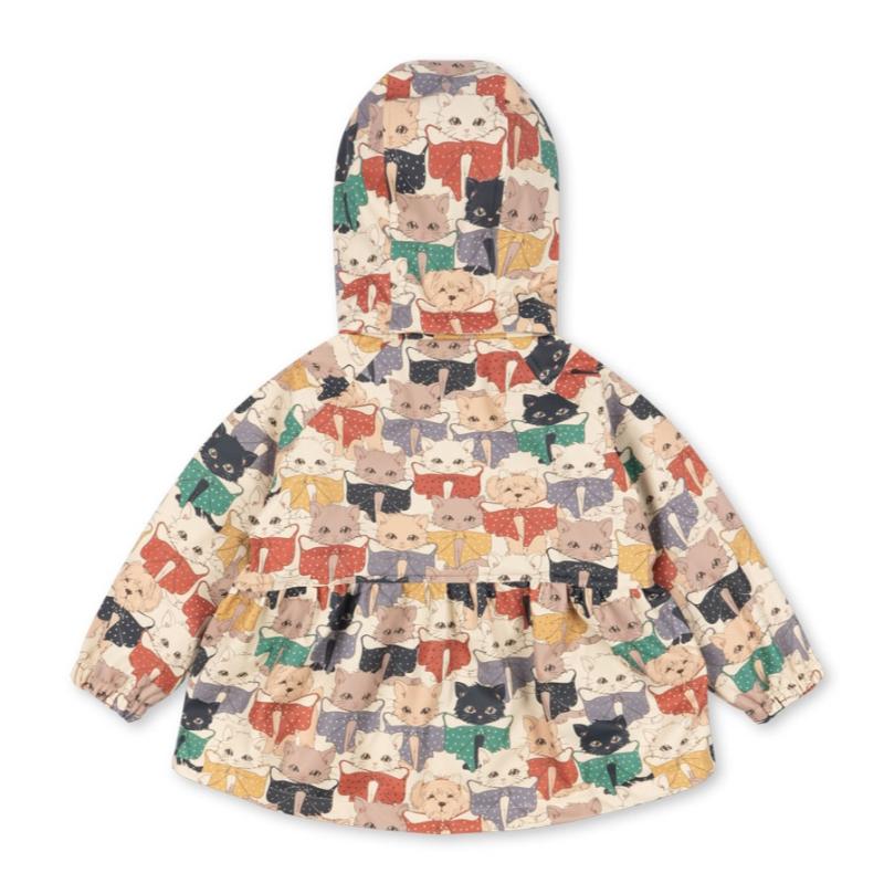 Konges Slojd Rainy Palme Duckling Rain Jacket Like Cats and Dogs