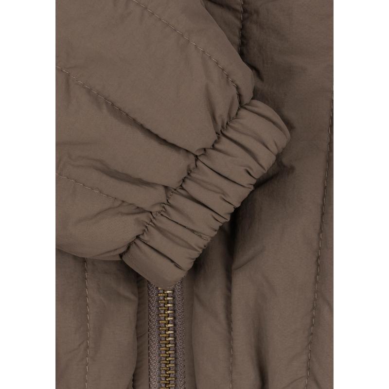 Konges Slojd Terry Juno Bomber Jacket Walnut