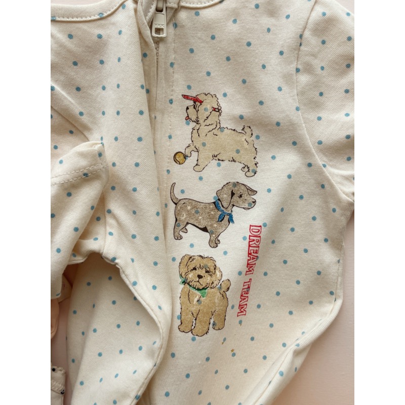 Konges Slojd Zip Onesie Dream Team - Afbeelding 3