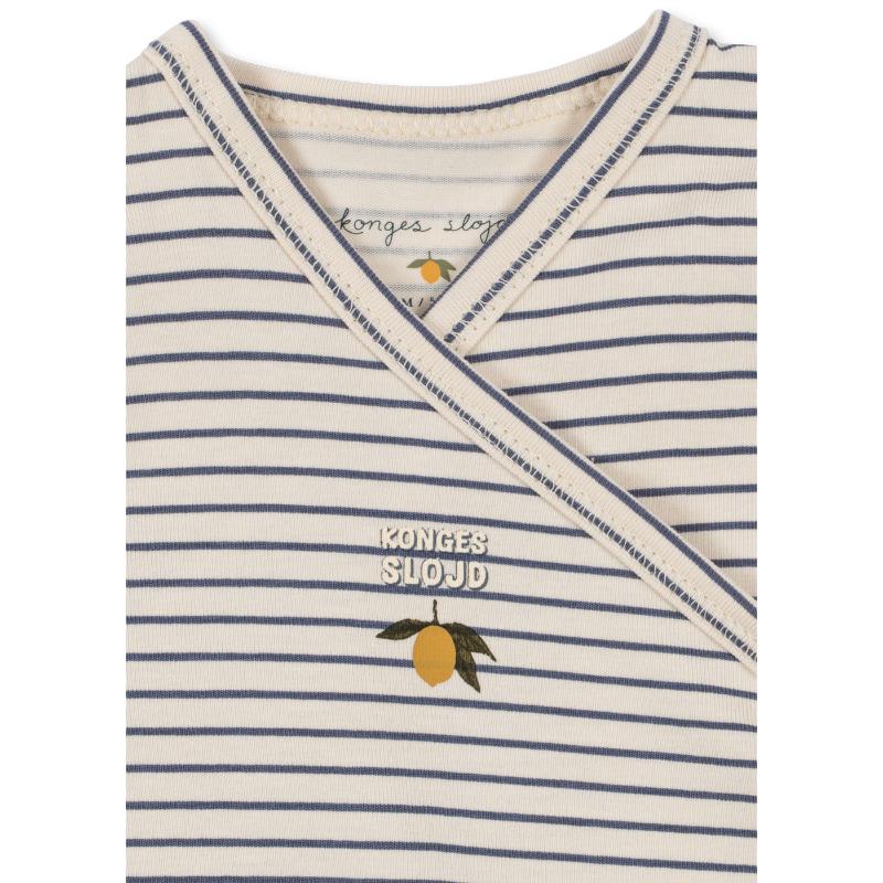 Konges Slojd Newborn Onesie Stripe Como - Afbeelding 2