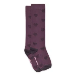 mp Denmark Melton Hearts Knee Socks Hortensia 22320 616