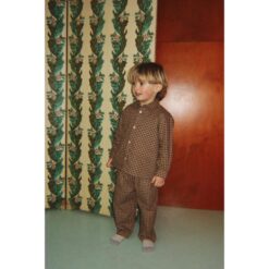 Konges Slojd Foret Pants Chocolate Check - Afbeelding 5