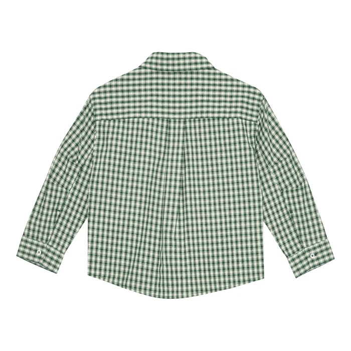 brunobruno nation Nohrla Shirt Myrtle Green Check