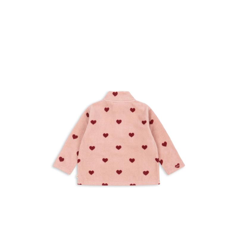 Konges Slojd Tavi Zip Fleece Sweatshirt Coeur Mellow