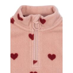 Alternative view of Konges Slojd Tavi Zip Fleece Sweatshirt Coeur Mellow
