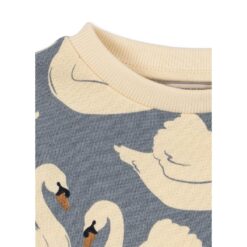 Konges Slojd Loupy Dress Swan - Afbeelding 3