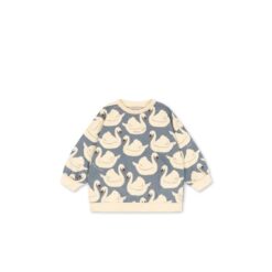 Konges Slojd Loupy Print Sweatshirt Swan