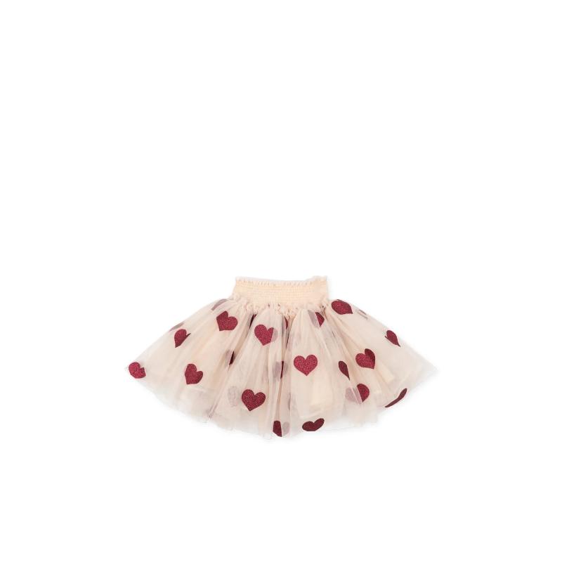 Konges Slojd Tullie Smock Skirt Coeur Glitter