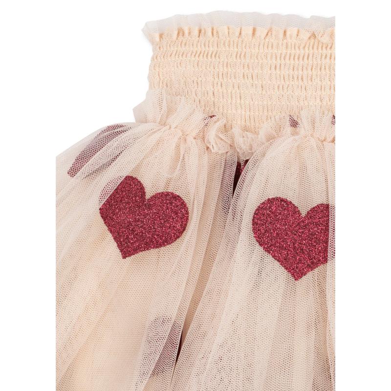 Konges Slojd Tullie Smock Skirt Coeur Glitter - Afbeelding 2