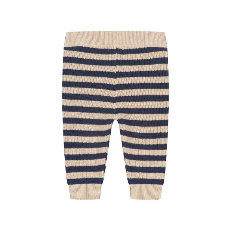 A Tiny Story knit striped baby pants dark blue TIN26629342 - Afbeelding 2