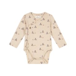 A Tiny Story baby romper long sleeve blocks TIN26629640