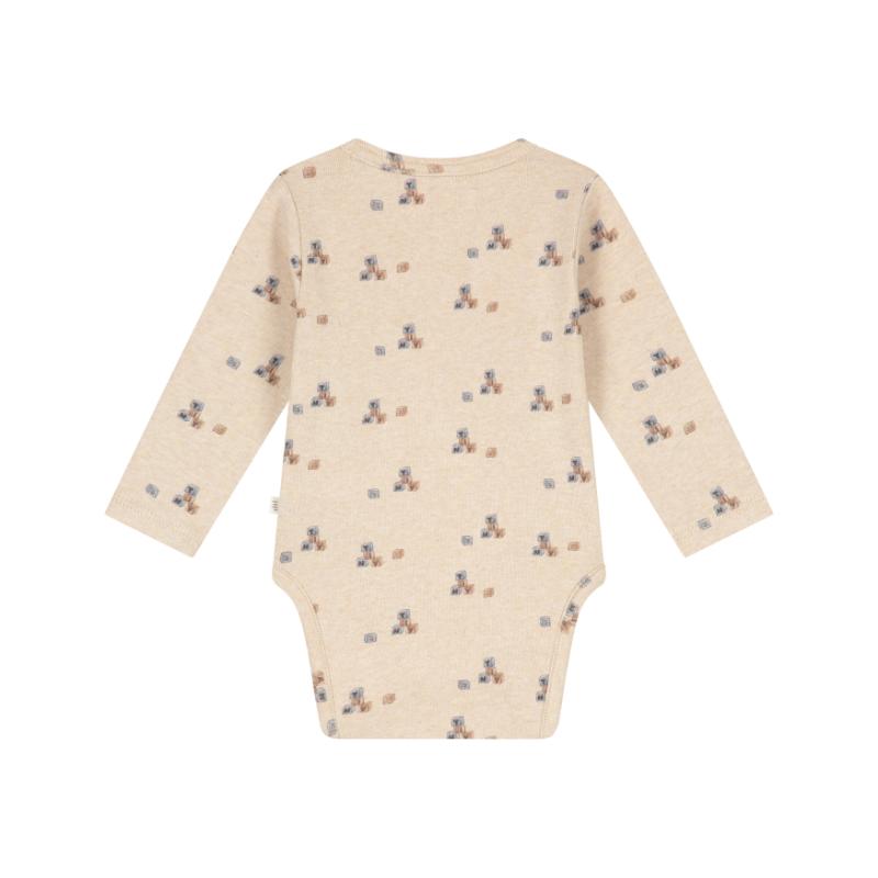 A Tiny Story baby romper long sleeve blocks TIN26629640 - Afbeelding 2