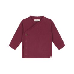 A Tiny Story baby t-shirt long sleeve dark red TIN26629647