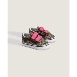 Vans TD Old Skool Leopard Pop Incense Pink Velvet