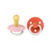 BIBS Colour 2 pack Baby Pink Tango NIGHT