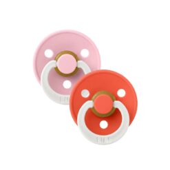 BIBS Colour 2 pack Baby Pink Tango NIGHT - Afbeelding 2