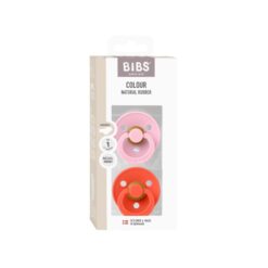 BIBS Colour Anatomical Baby Pink Tango