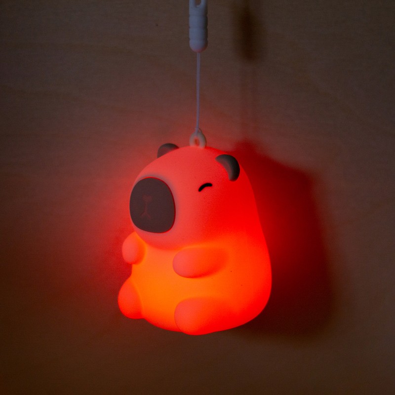 Mary's Led RGB nachtlampje Little Capybara - Afbeelding 2