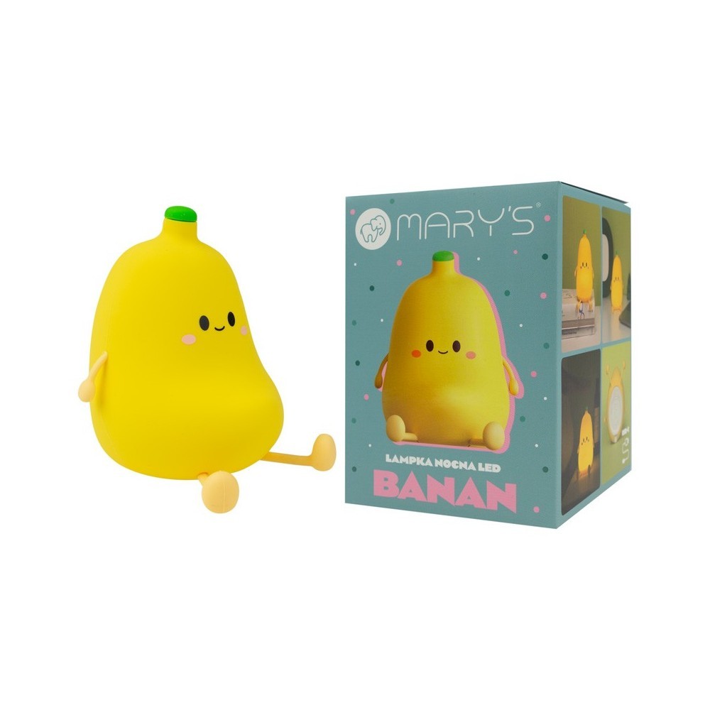 Mary's Led nachtlampje Banana - Afbeelding 2