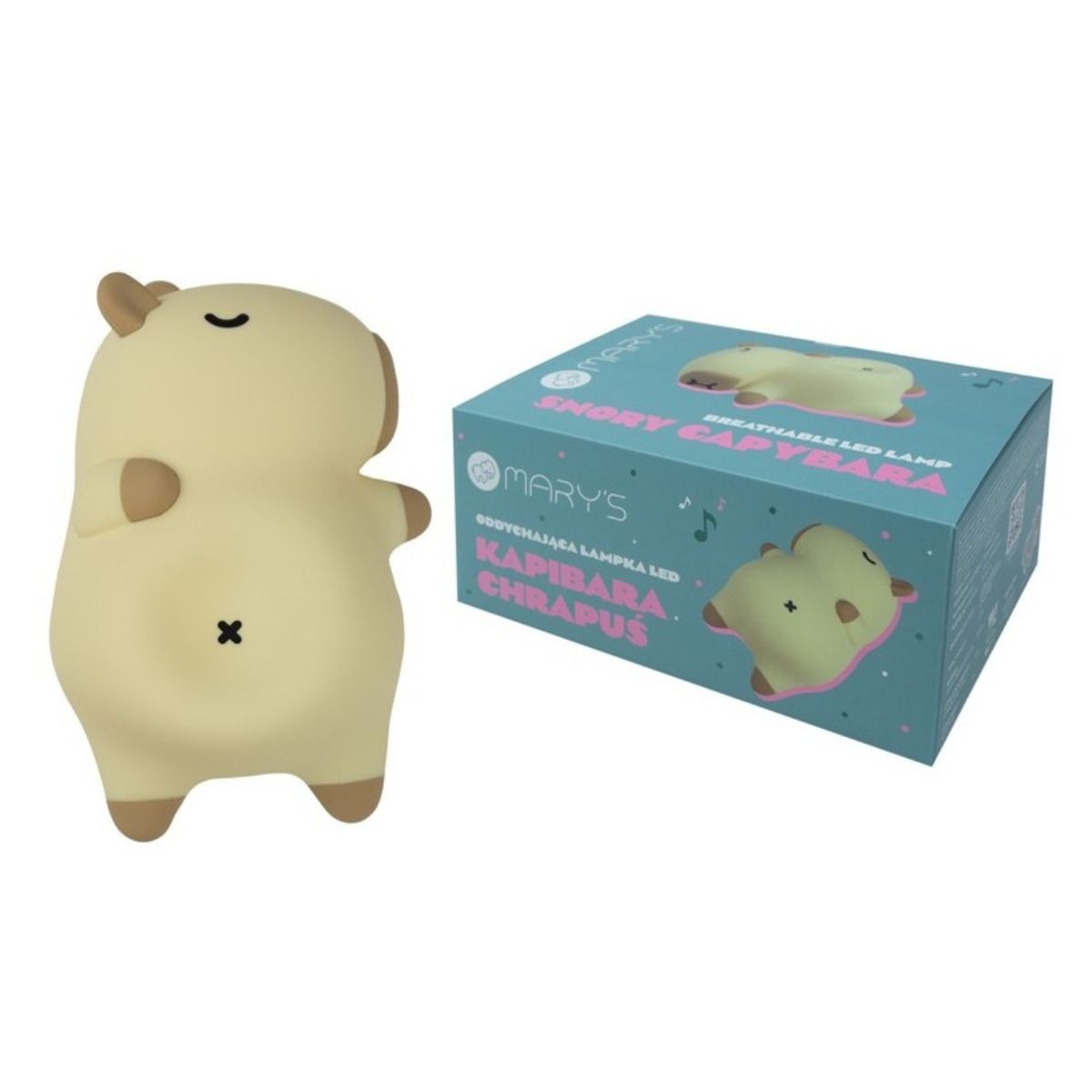 Mary's Led nachtlampje Breathing Capybara Snore