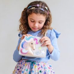 Mimi & Lula Velvet Unicorn Bag - Afbeelding 2