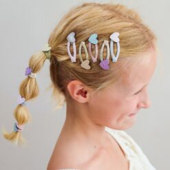 Mimi & Lula Teeny Heart Mini Hair Clips