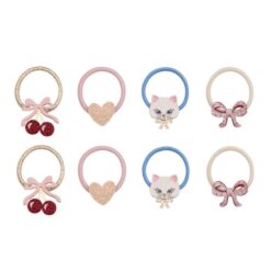 Mimi & Lula Kitty Bow Mini Hair Ties