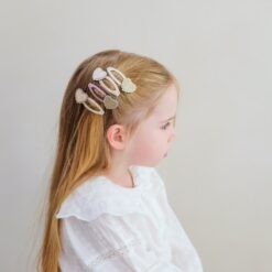 Mimi & Lula Scalloped Heart Hair Clips