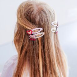 Alternative view of Mimi & Lula Fancy Cherries Hair Clips