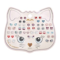 Mimi & Lula Kitty Bow Stick On Earrings