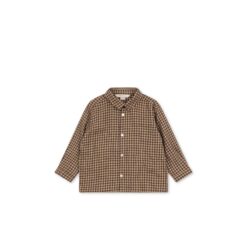 Konges Slojd Foret Shirt Chocolate Check