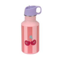 Lassig Stainless Steel Bottle unique stripe fruit