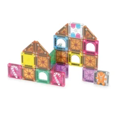 MagnaTiles Ginger Bread house 24-Piece Travel Set - Afbeelding 3