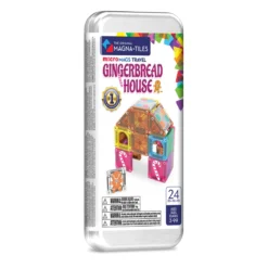 MagnaTiles Ginger Bread house 24-Piece Travel Set