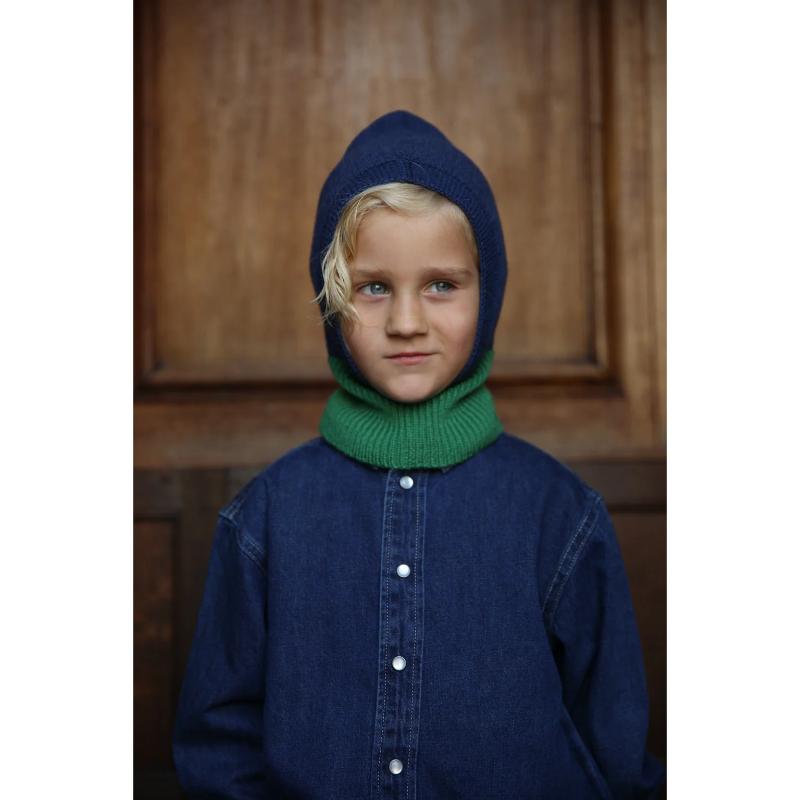 hvid Balaclava Eddy Blue/Grass - Afbeelding 2